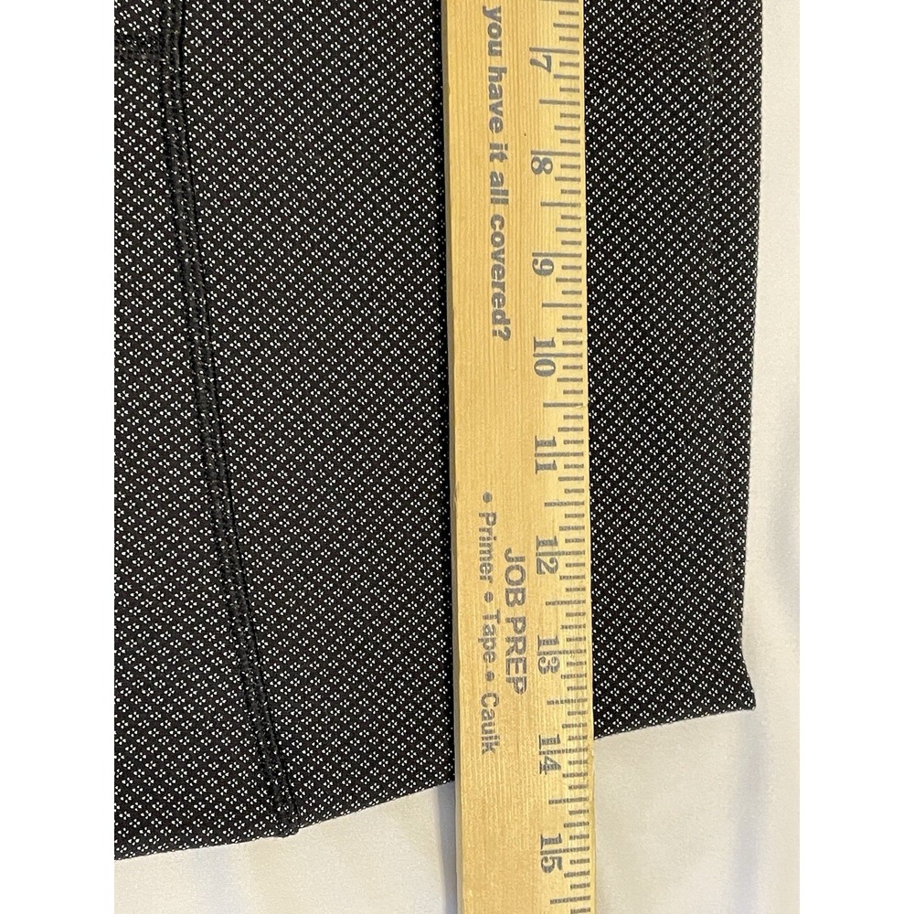 Lululemon Wunder Under Cropped Leggings Diamond Dot Black White No Size Tag - Picture 4 of 6